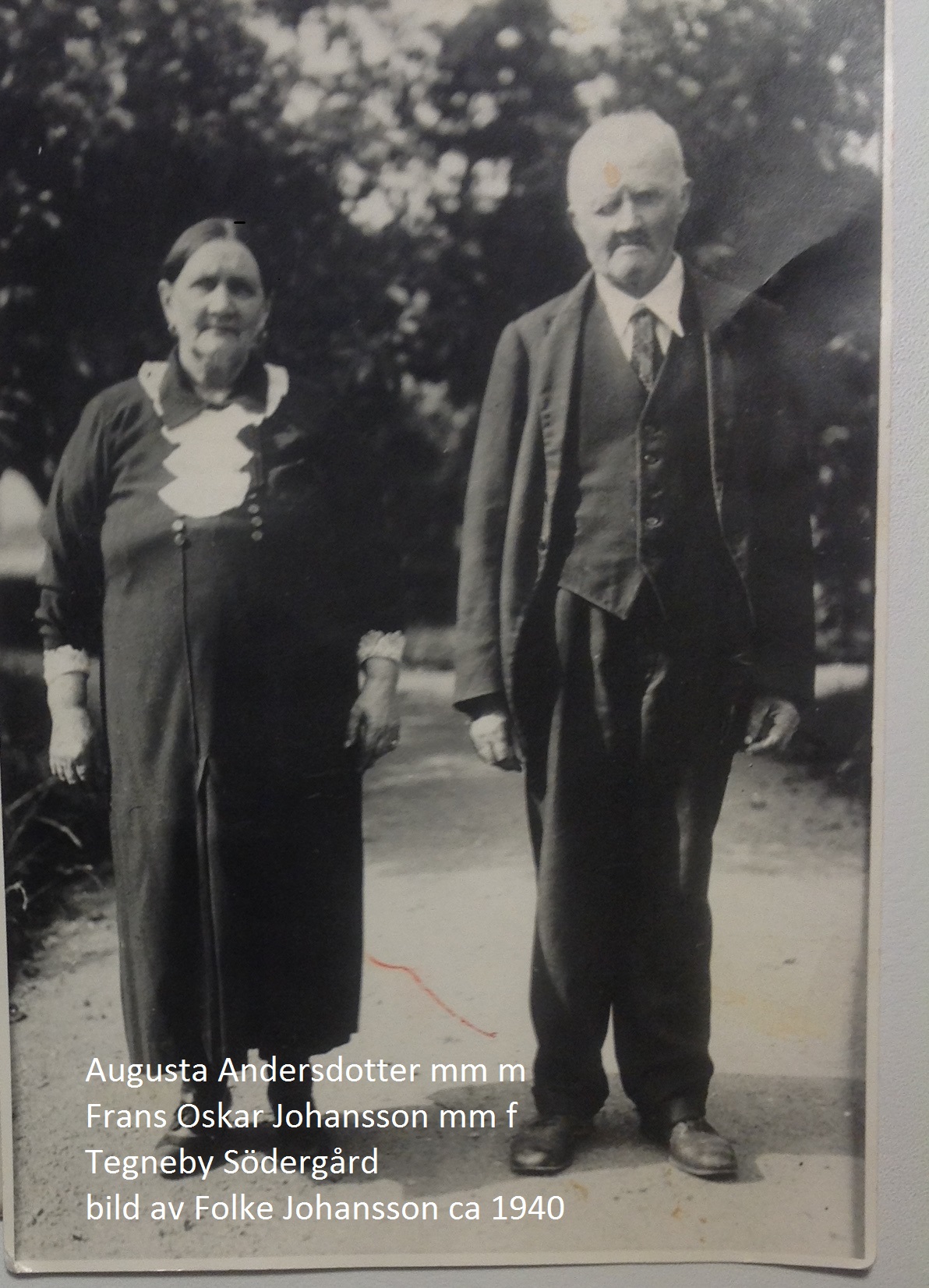Frans-Oskar  och Augusta Johansson